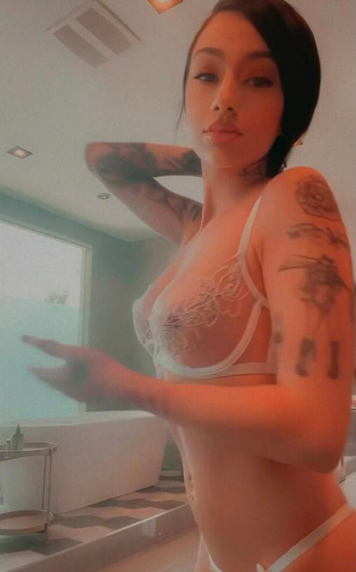 Bhad Bhabie boobs and nipples